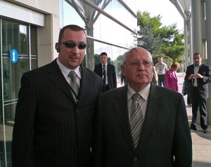 30.09.2006. bio sam zadužen za osiguranje Mihaila Gorbačova prilikom proslave njegovog 75. rođendana u primoštenu